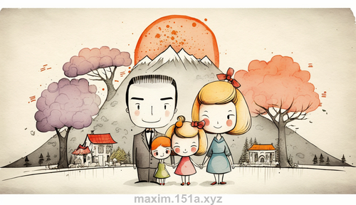 小さな家族の大きな愛 のメイン画像