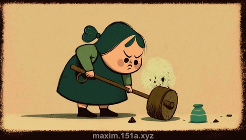 よこ槌で庭を掃く のメイン画像