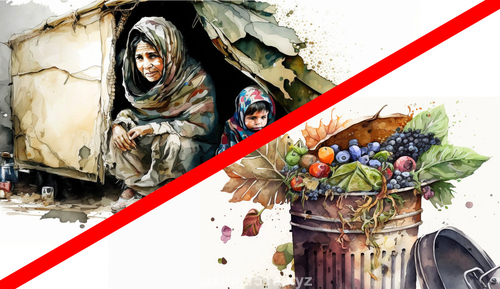 飢えとフードロス、共存せず のメイン画像